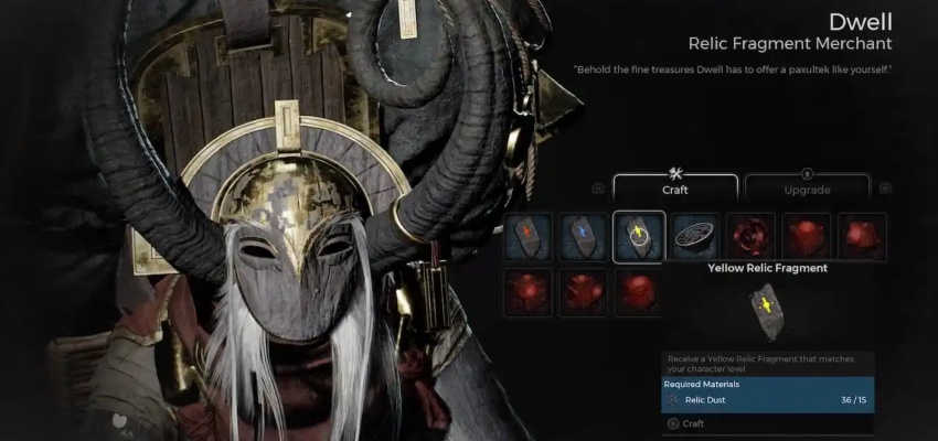 Remnant 2 Relic Merchant Dwell