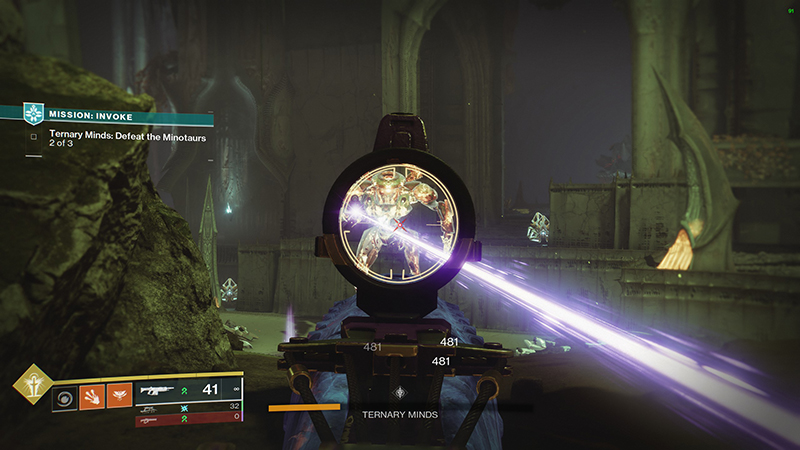 Ritual 2 in Destiny 2 Ternary Minds