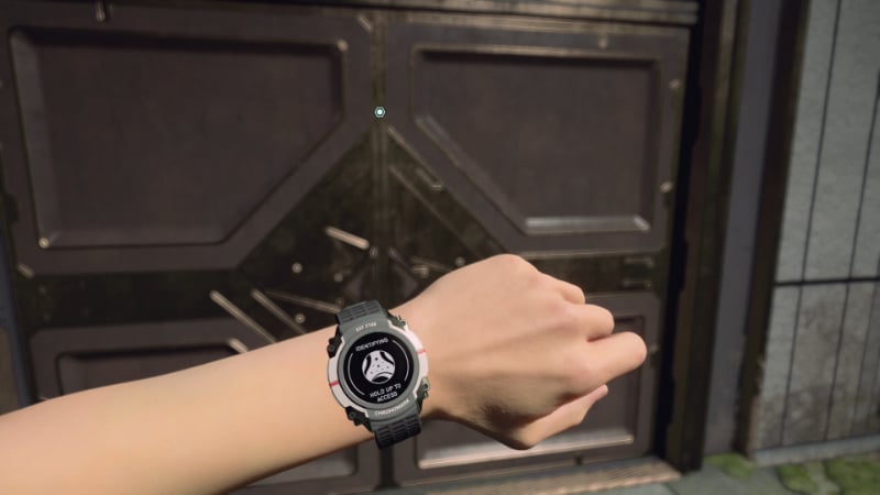 The player checks their watch in Starfield