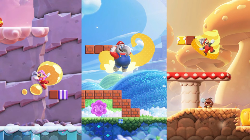 Super Mario Bros Wonder New Power-Ups