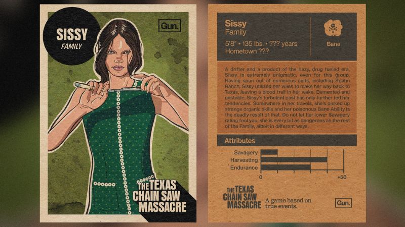 sissy texas chain saw massacre build