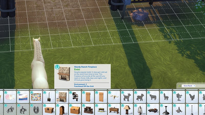 The Sims 4 Horse Ranch Build Mode