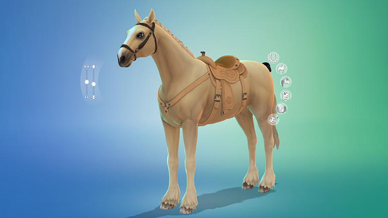 The Sims 4 Horse Ranch Create-A-Sim Menu
