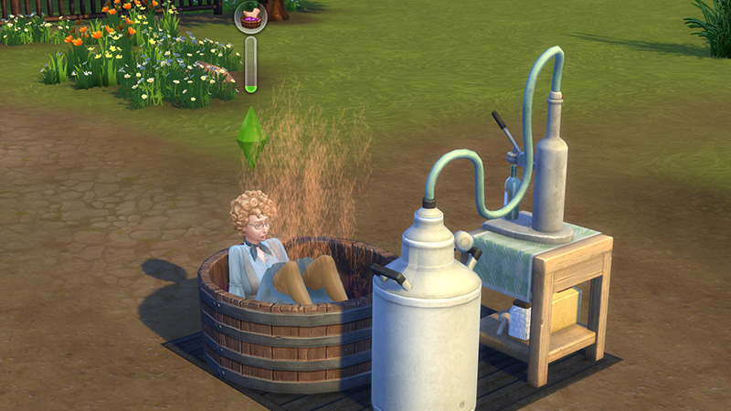 The sims 4 Horse Ranch Nectar Making