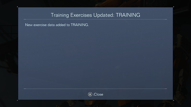 Armored Core 6 Trainings