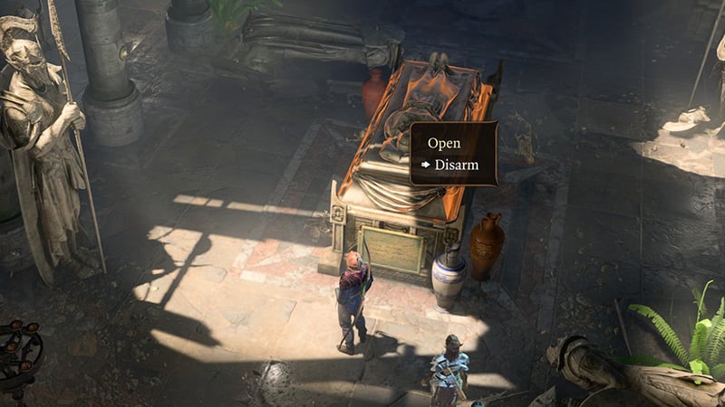 Traps in the Dank Crypt in Baldur's Gate 3