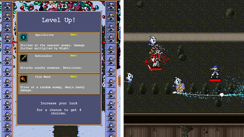 Two Players Vampire Survivors Co-op