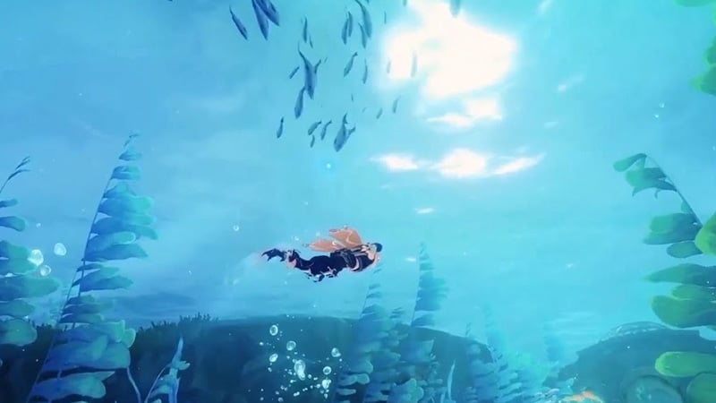 Underwater gameplay is a breath of fresh air.