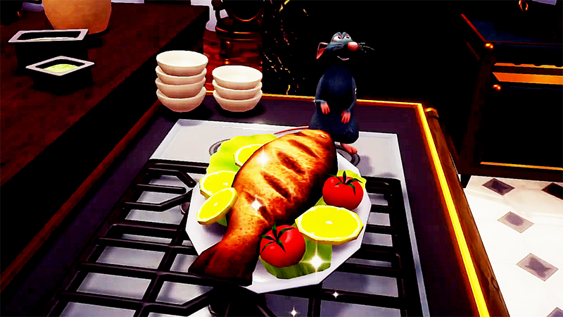 Walleye en Papillote at Disney Dreamlight Valley