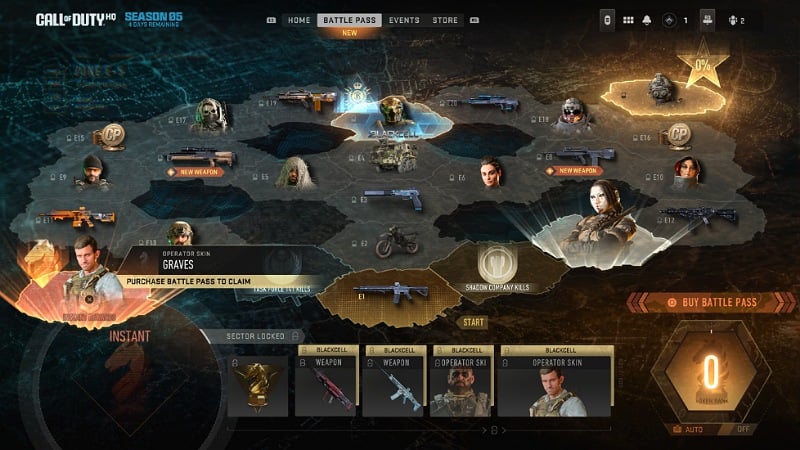 Warzone 2 and MW2 Battle Pass