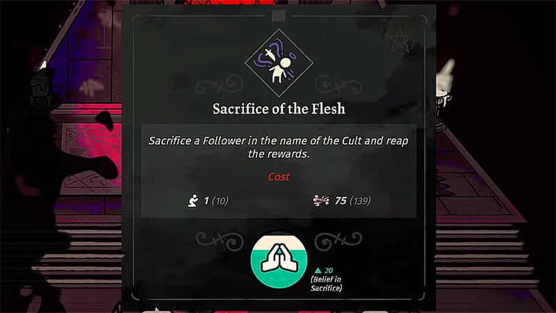 What Is Sacrifice in Cult of the Lamb