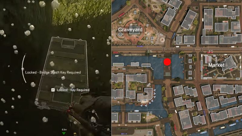 Bridge Stash Key Location In DMZ