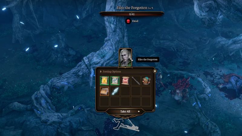Filro the Forgotten in Baldur’s Gate 3