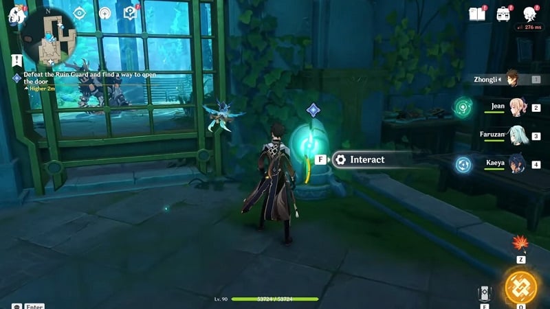 Genshin Impact Teleport Waypoint in Aqueious Tidemarks Quest