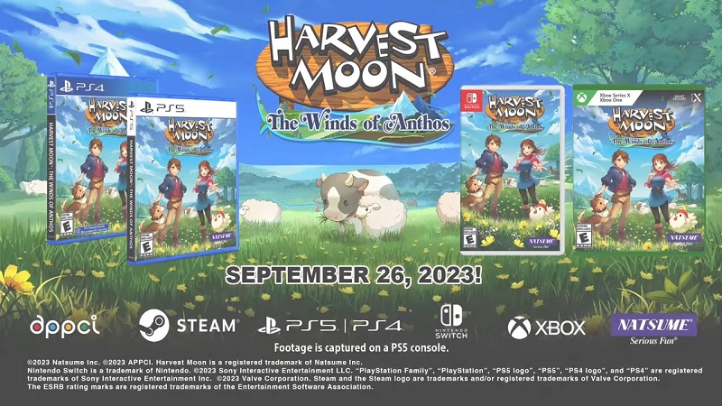 Harvest Moon The Winds of Anthos