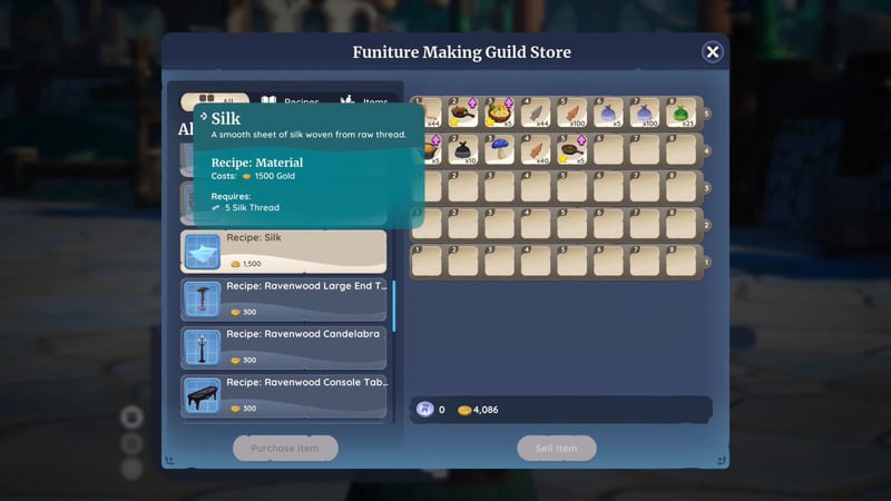 How To Use Silk Thread in Palia