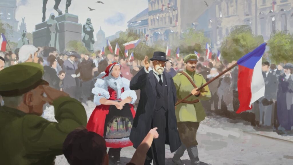 WW1 Strategy Game Last Train Home Gets Intense Story Reveal thq nordic world war 1 last train home czechoslovakia independence masaryk