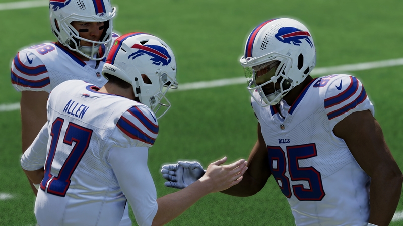Madden 24 ratings are out for Josh Allen.