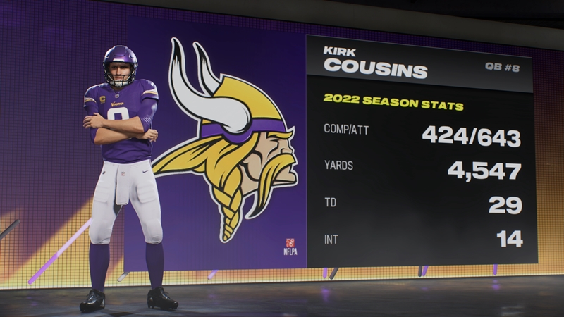 Maddden 24 ratings for Kirk Coursins are out. 
