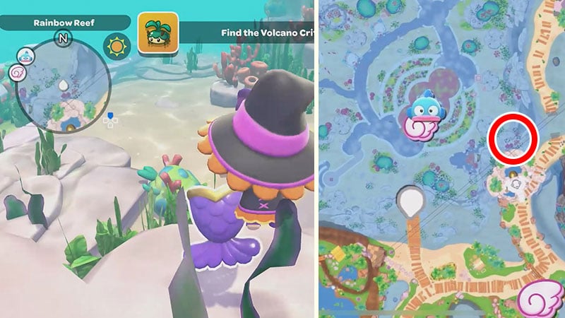 Mermaid Tail Location in Hello Kitty Island Adventures