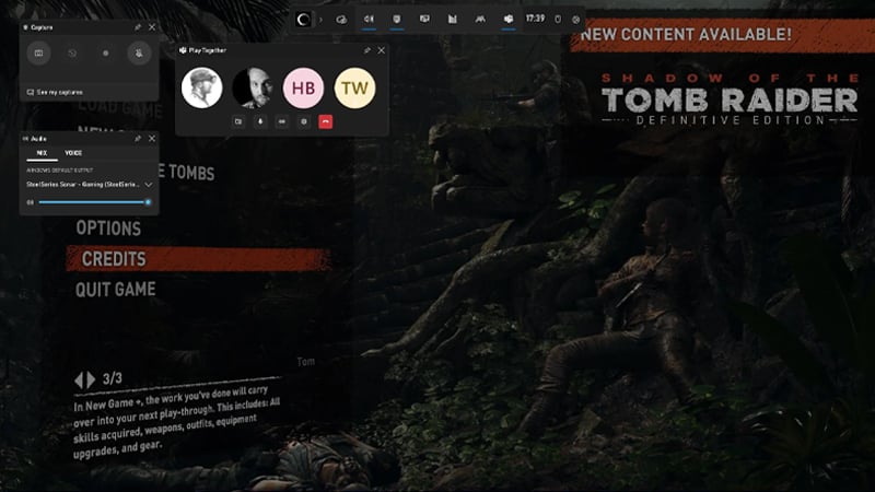 microsoft teams on xbox game bar
