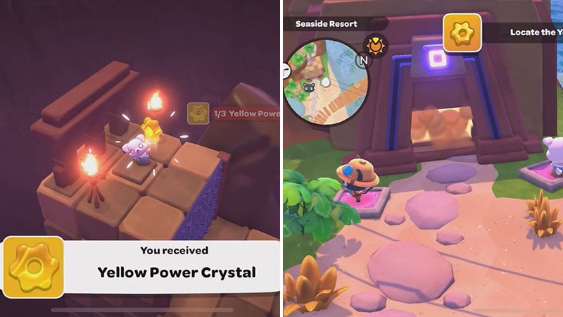 Yellow Power Crystal Locations in Hello Kitty Island Adventure