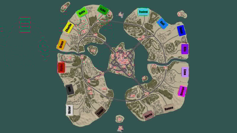 All 50 Red Crate Locations in Roblox War Tycoon