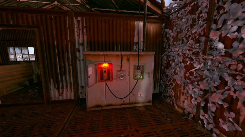 rust electric fuse box