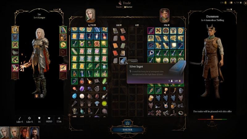 Silver Ingots in Baldur’s Gate 3