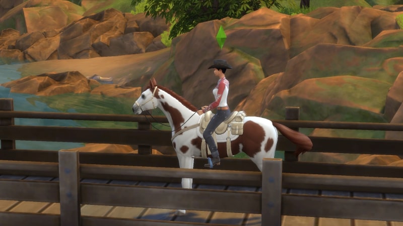 How to builld the Horse Riding skill and your horse's skills at once!