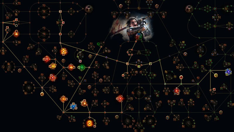 Boneslayer End Game Skill Gems and Passive Tree