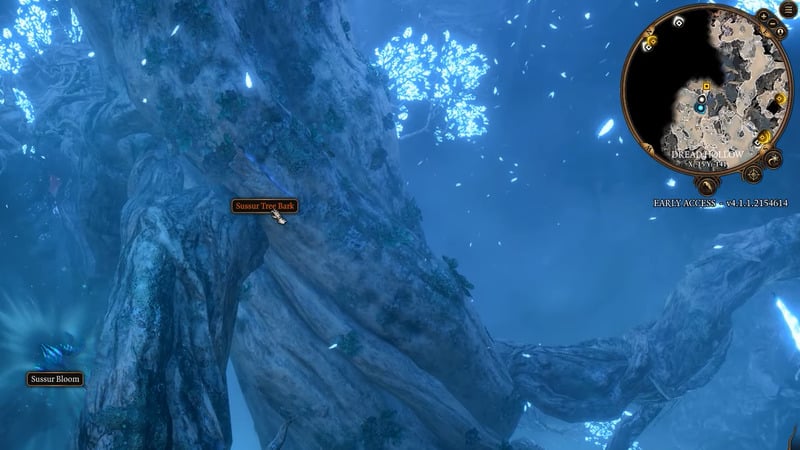 Sussur Bark Location