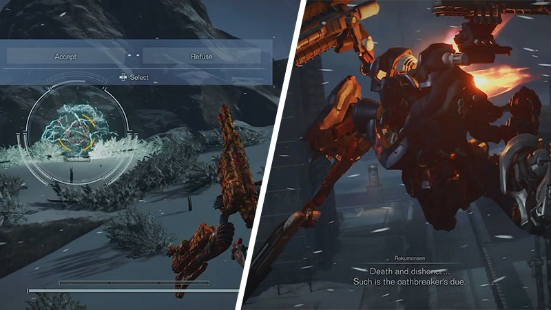 Armored Core 6: What Happens if You Accept the Choice To Spare Swinburne?