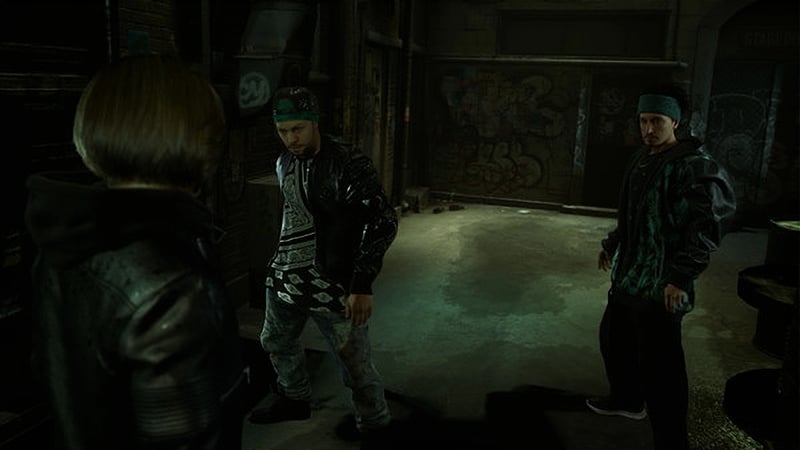 The Quiet Man is an experiement into live action games.