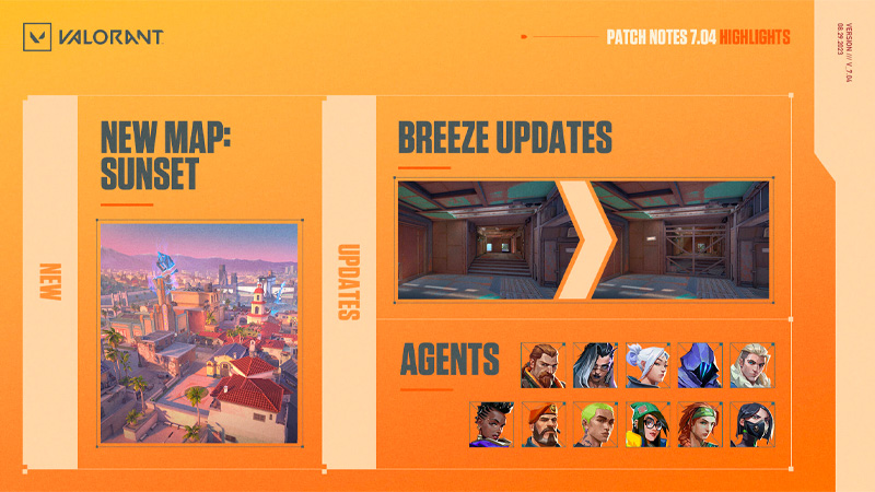 Valorant Update 7.04 Patch Notes Include a New Map and Agent Nerfs