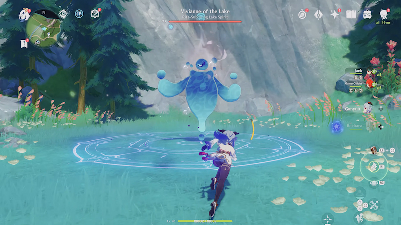 vivianne of the lake genshin impact