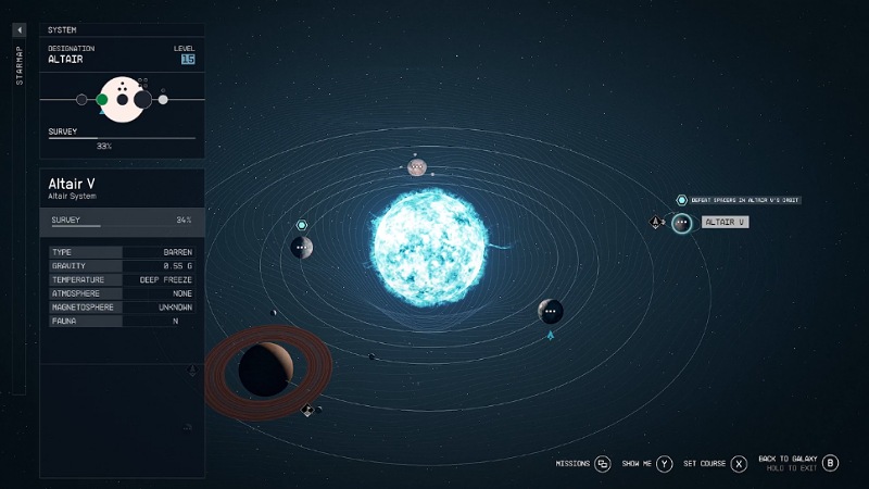 Altair V Coordinates in Starfield - Ground Pounder Mission Starfield