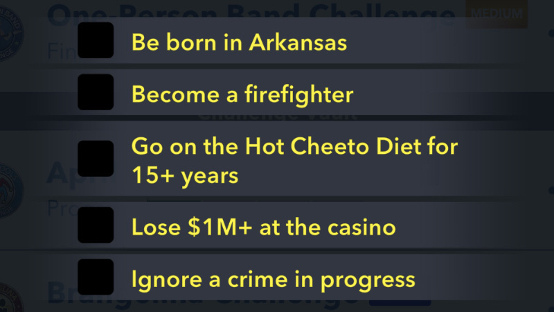 Anti-Hero Challenge Tasks