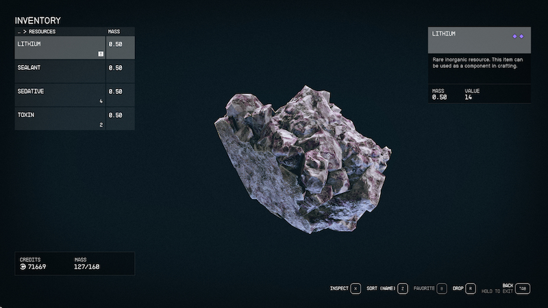 Best Planets to Farm Lithium in Starfield