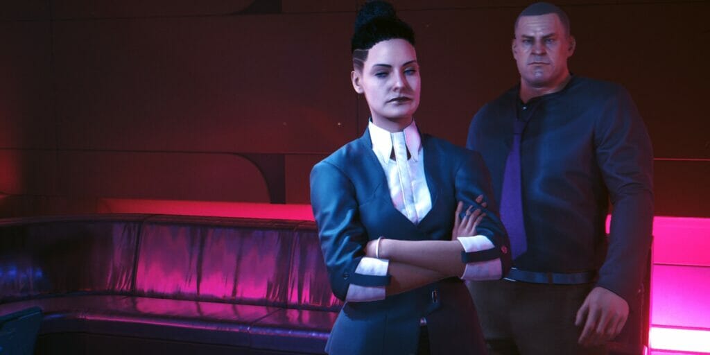 Hank and Georgina in Phantom Liberty