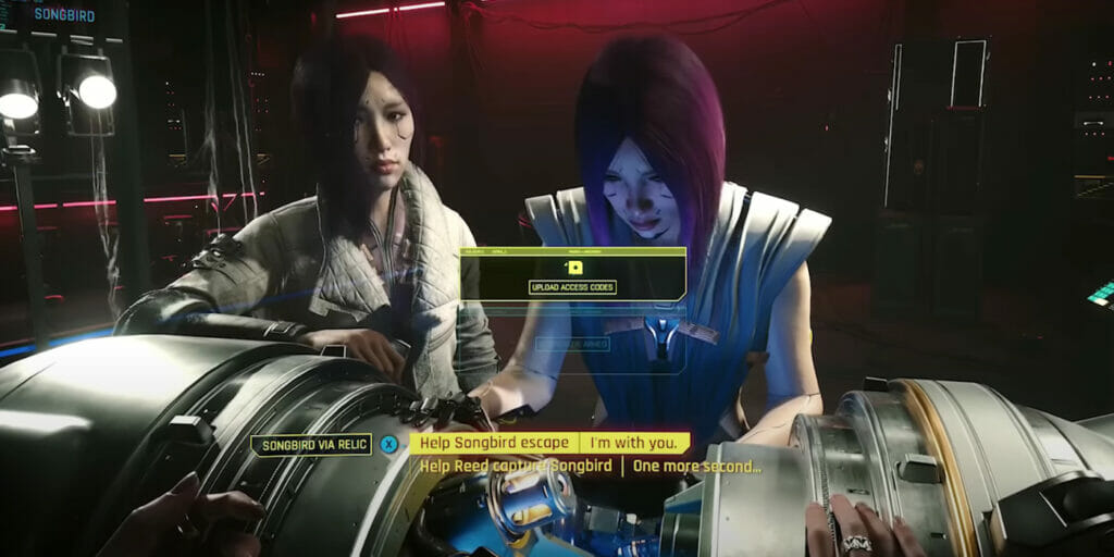 cyberpunk 2077 phantom liberty endings