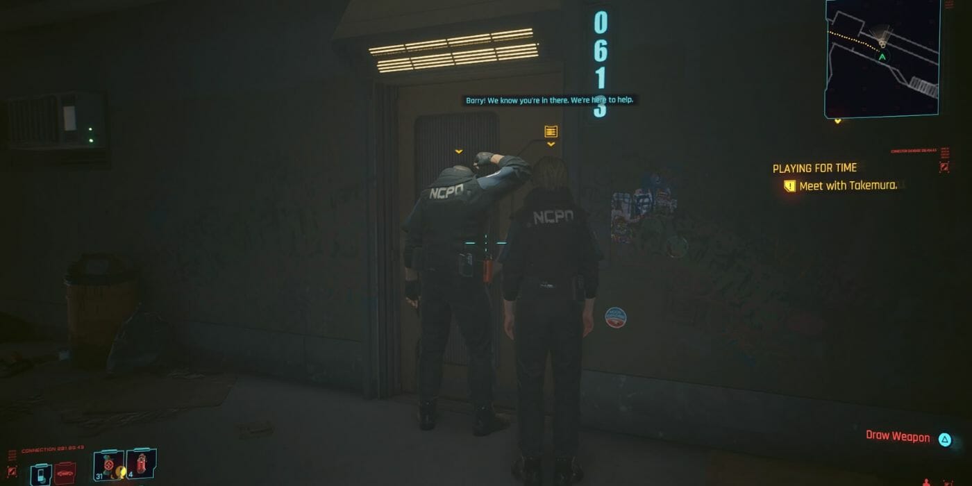 cyberpunk side mission