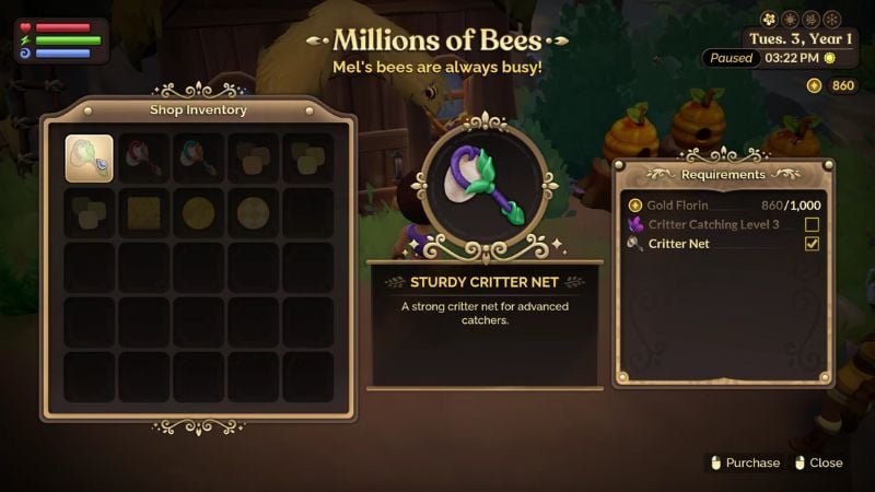 upgrade net fae farm