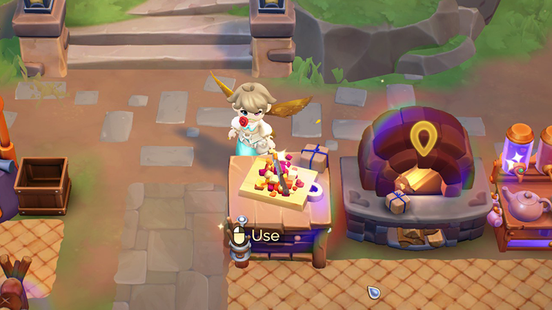 Food Prep Table in Fae Farm