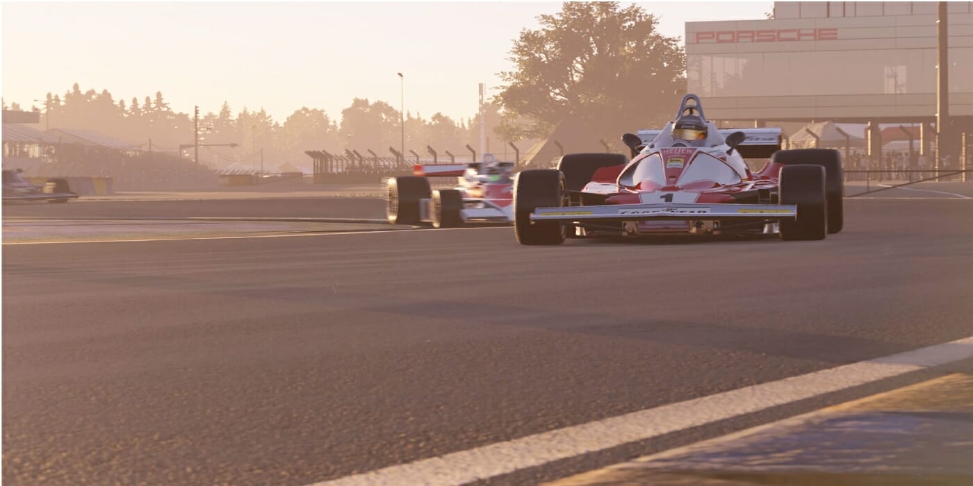 Racing Car Cinematic