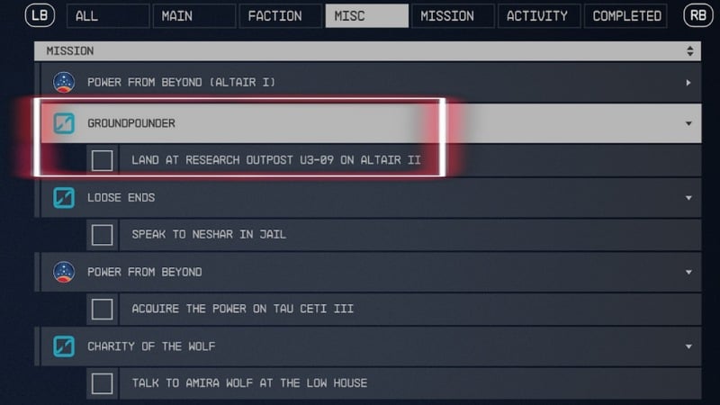 Ground Pounder Starfield Mission