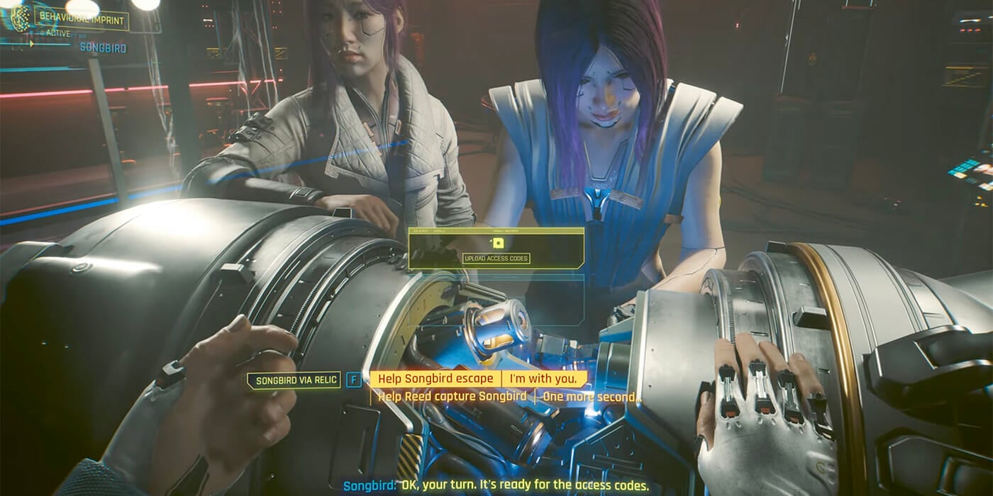 Save Songbird in Cyberpunk 2077