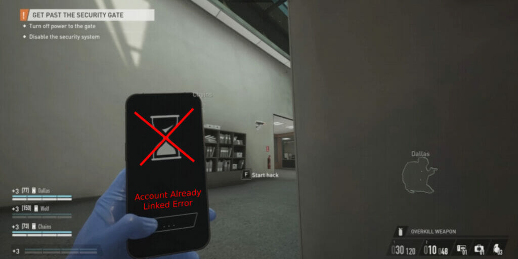 How To Fix Platform Account Already Linked Error In Payday 3 - how to fix login to nebula