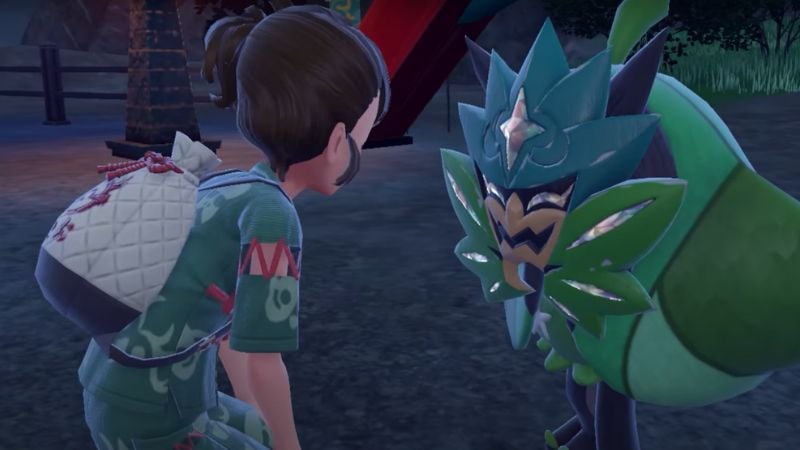 Ogerpon in The Teal Mask