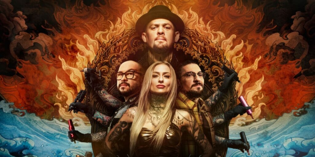 Ink Master Tattoos on Release Date for Season 15 With a New Judge Ink Master season 15 poster for November release date, featuring the new judge
